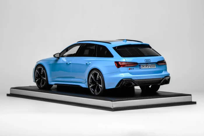 Audi RS6 Avant 2021 (C8) Miami Blue - Image 4