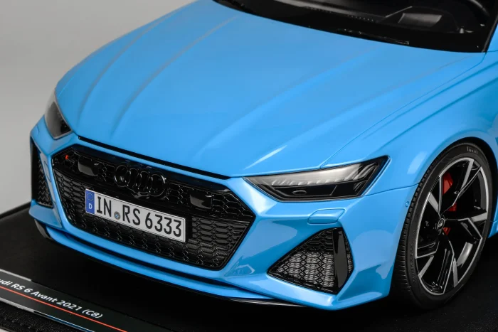 Audi RS6 Avant 2021 (C8) Miami Blue - Image 6