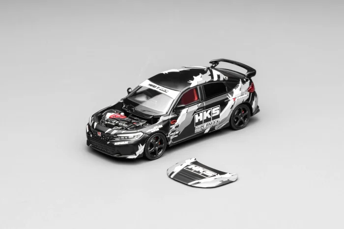 Honda Civic TYPE R (FL5) HKS Livery Matte Black - Image 3