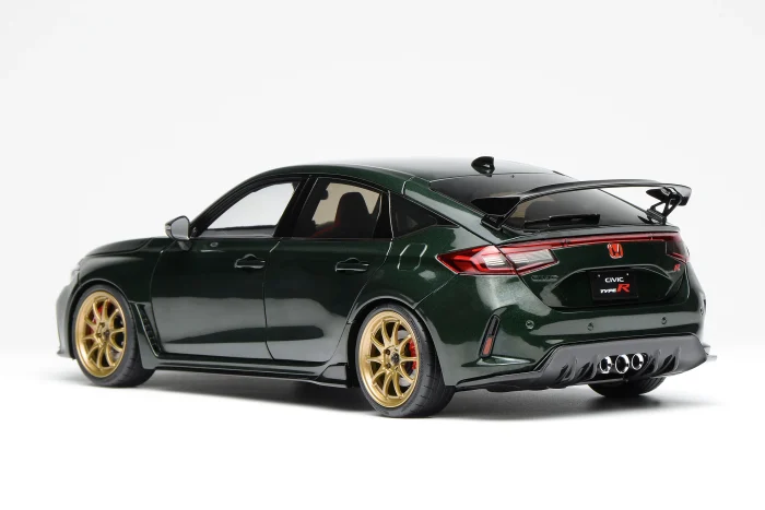 1:18 Honda Civic TYPE R Customized Pearl Dark Green