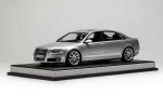 Audi A8 W12 2008 Ice Silver Metallic Motorhelix