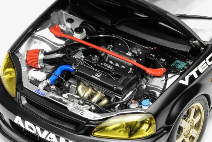 Honda Civic TYPE R (EK9) MOTUL Black - Image 9