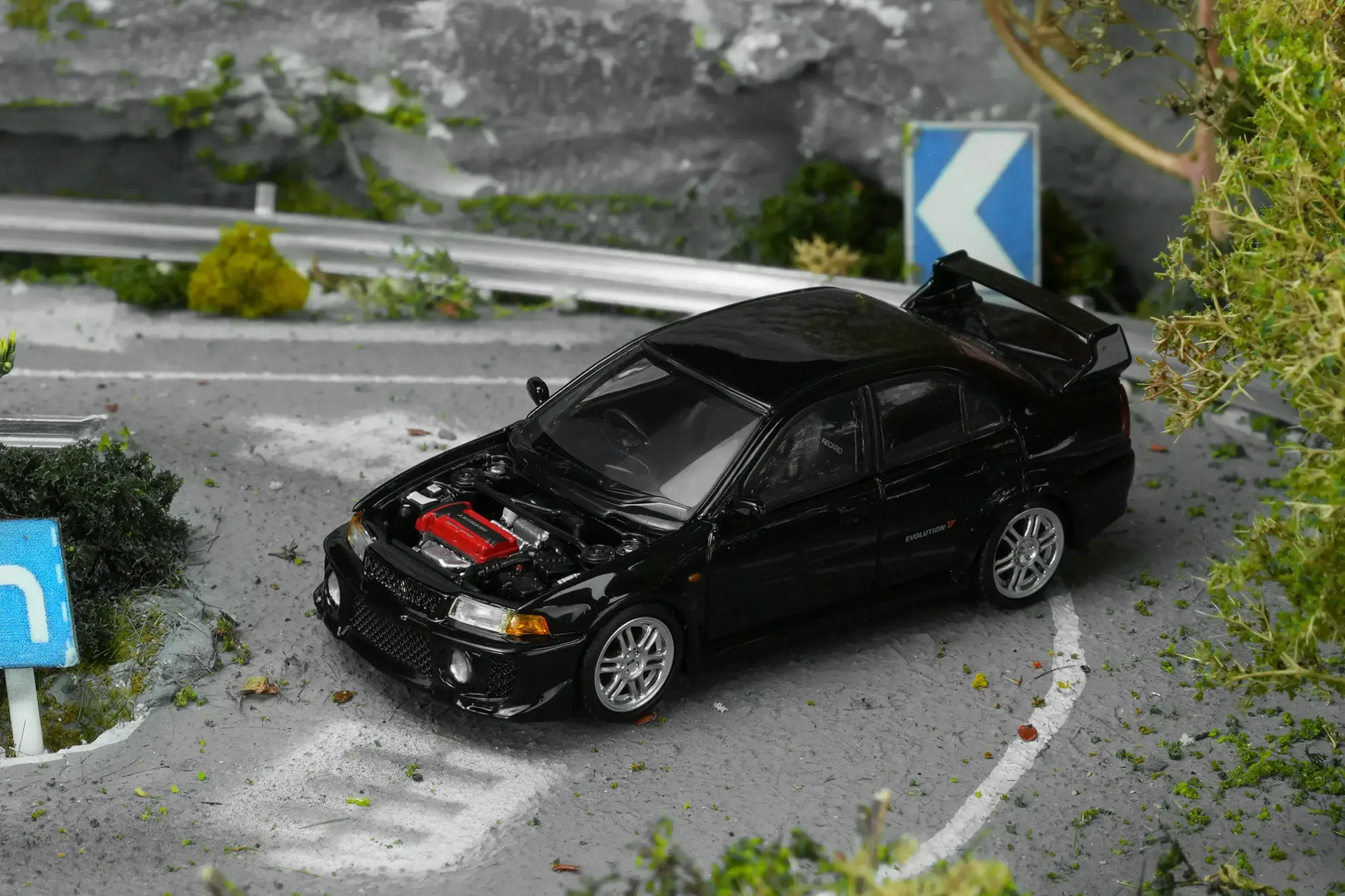 Mitsubishi Lancer Evolution V GSR Black Pearl