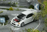 Mitsubishi Lancer Evolution V GSR Scotia White