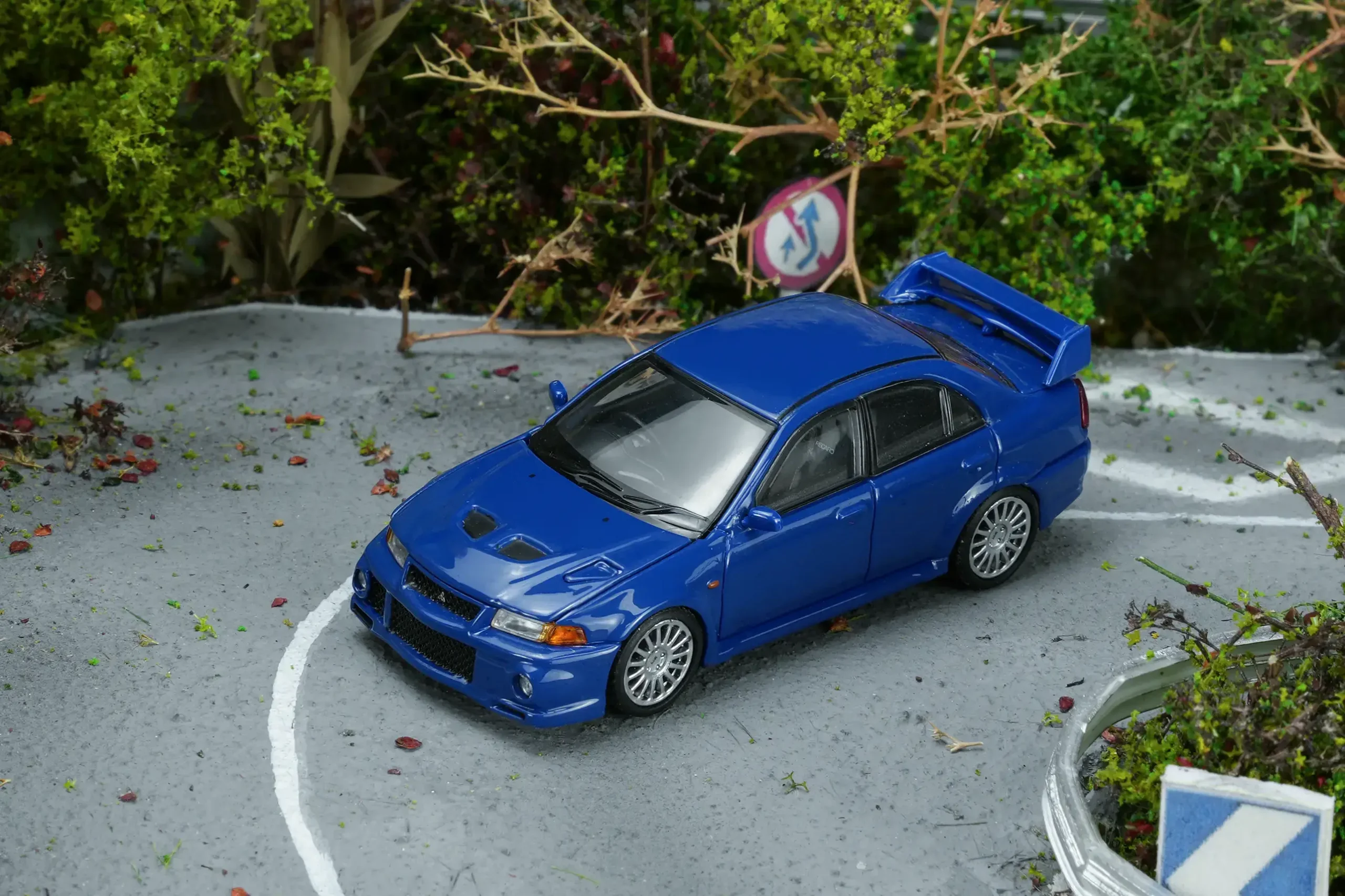 Mitsubishi Lancer Evolution VI GSR Issel Blue Pearl