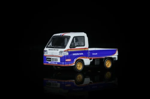 Honda ACTY 4WD Customized Blue & White Livery MOTORHELIX