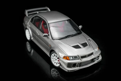 Mitsubishi Lancer Evolution VI GSR T.M.E Satellite Silver MOTORHELIX