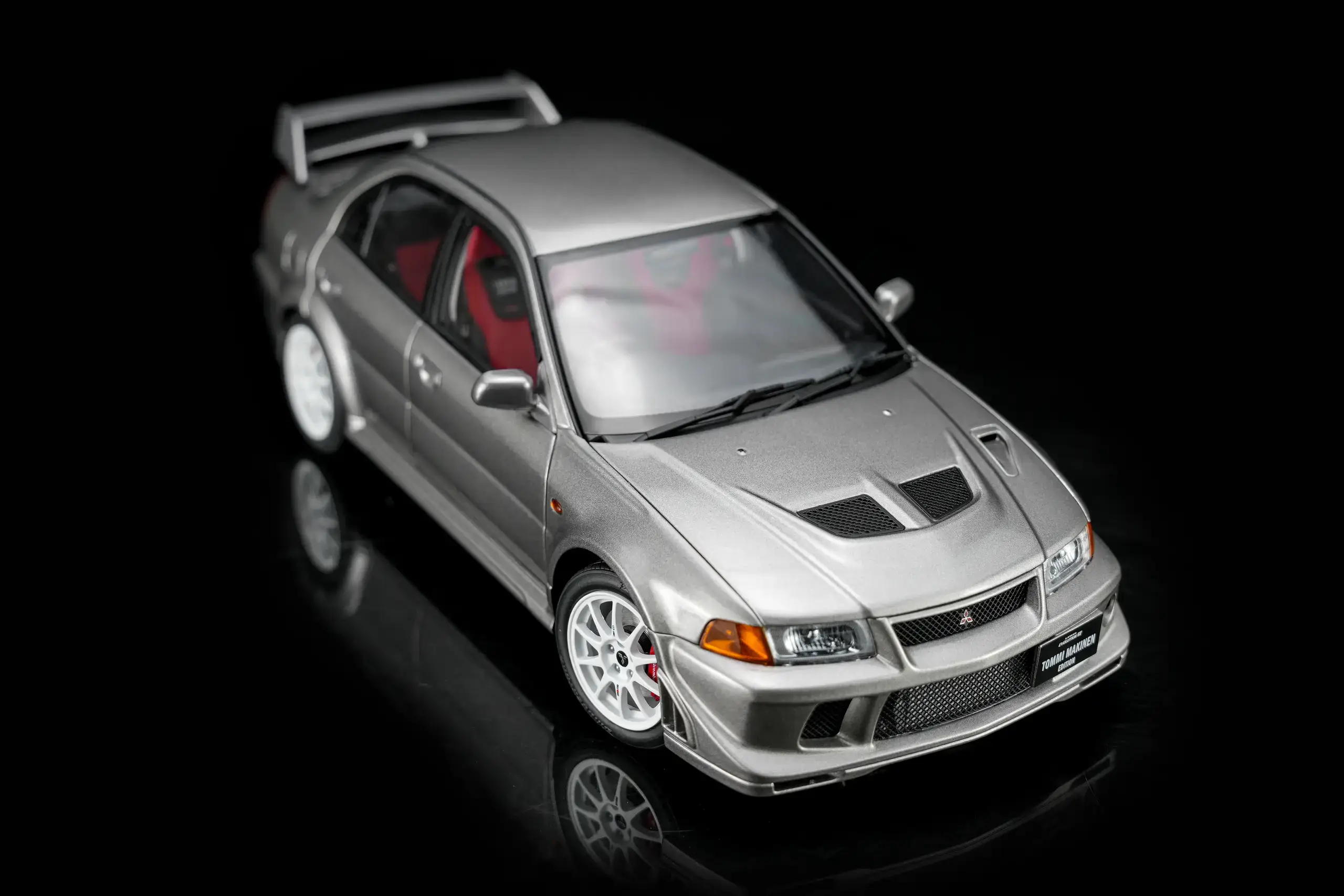 Mitsubishi Lancer Evolution VI GSR T.M.E Satellite Silver Mitsubishi Lancer Evolution VI GSR T.M.E Satellite Silver MOTORHELIX