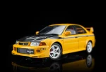 Mitsubishi Lancer Evolution VI GSR T.M.E Yellow W/ CF Bonnet MOTORHELIX