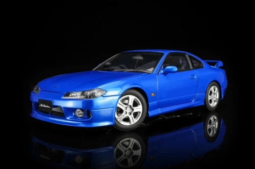 Nissan Silvia S15 Spec-R Aero 1999 Brilliant Blue MOTORHELIX