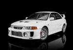 Mitsubishi Lancer Evolution V GSR Scotia White MOTORHELIX