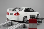 Mitsubishi Lancer Evolution IV GSR Scotia White w / Dyno - Image 2