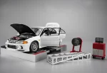 Mitsubishi Lancer Evolution IV GSR Scotia White w / Dyno MOTORHELIX